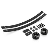 2005-2011 Dodge Dakota Spring Force - 3" Front Strut Spacers + 2" Rear Add-A-Leaf Full Lift Kit With Axle Shims