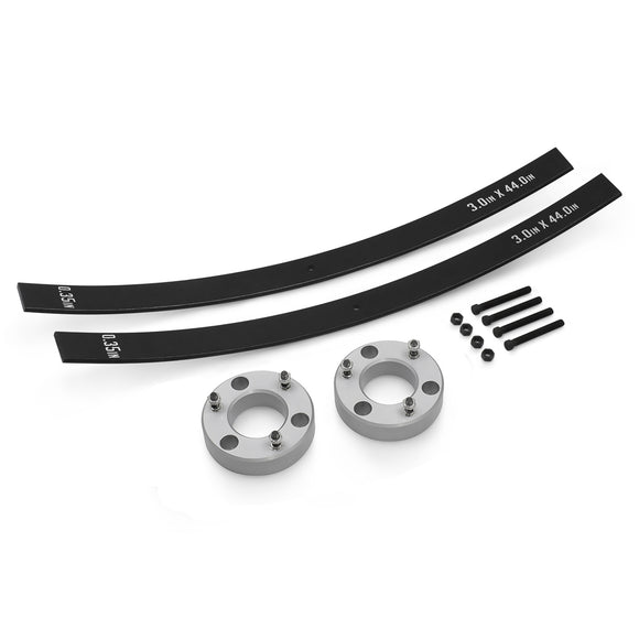 2004-2020 Ford F150 2WD 4WD Front Strut Spacers + Rear Add-A-Leaf Full Lift Kit