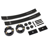 1999-2006 Toyota Tundra - 3" Front Strut Spacers + 2" Rear Add-A-Leaf Full Lift Kit + AXLE SHIMS