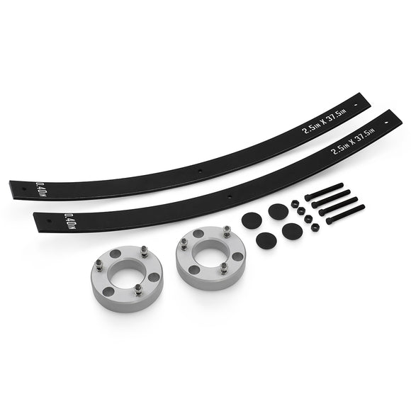 2007-2020 Chevy Silverado 1500 Front Lift Spacers + Rear Long Leafs Full Lift Kit