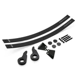 2000-2010 Chevy Silverado 2500 HD 3" Front Strut Spacers + 2" Rear Long Leafs Full Lift Kit Includes Shock Extenders