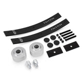 1983-1996 Ford Bronco I 4WD 2" Front Lift Spacers + Rear Long Leafs Full Lift Kit With Axle Shims