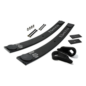 2001-2006 Ford Explorer Sport-Trac 4WD 3" Front Torsion Keys + 2" Rear Add-a-Leaf Full Lift Kit With Angle Shims