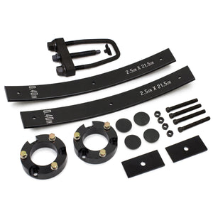 2005-2023 Toyota Tacoma 2.5" Front Strut Spacers + 2" Rear Long Leafs Full Lift Kit Includes Tool Shims Diff Drop