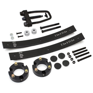 1999-2006 Toyota Tundra - 2.5" Front Strut Spacers + 2" Rear Add-A-Leaf Full Lift Kit With Differential Drop and Torsion Key Unloading Tool