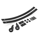 1988-1999 GMC K3500 4WD 3" Front Torsion Keys + Rear Add-a-Leaf Full Lift Kit Includes Angle Shims