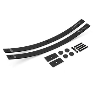 1988-1999 Chevrolet K2500 4WD 2-2.5" Rear Lift Kit Add-a-Leaf With Axle Shims