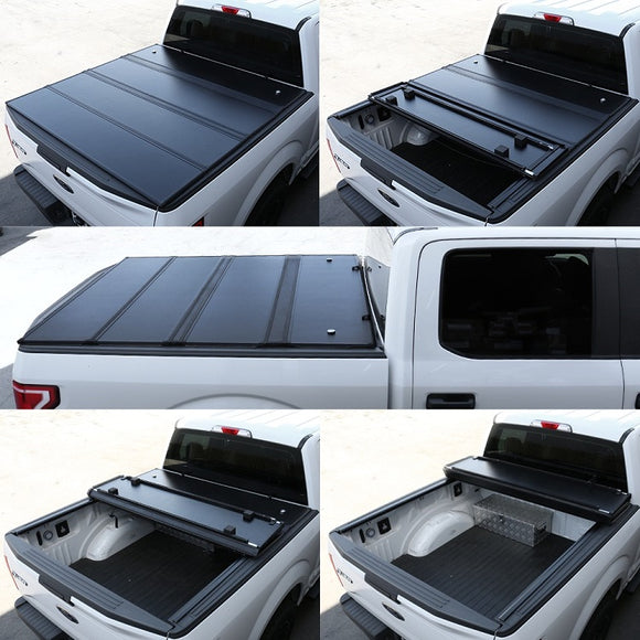 2015-2019 GMC Canyon 5' Short Bed Quad-Fold Bed Cover